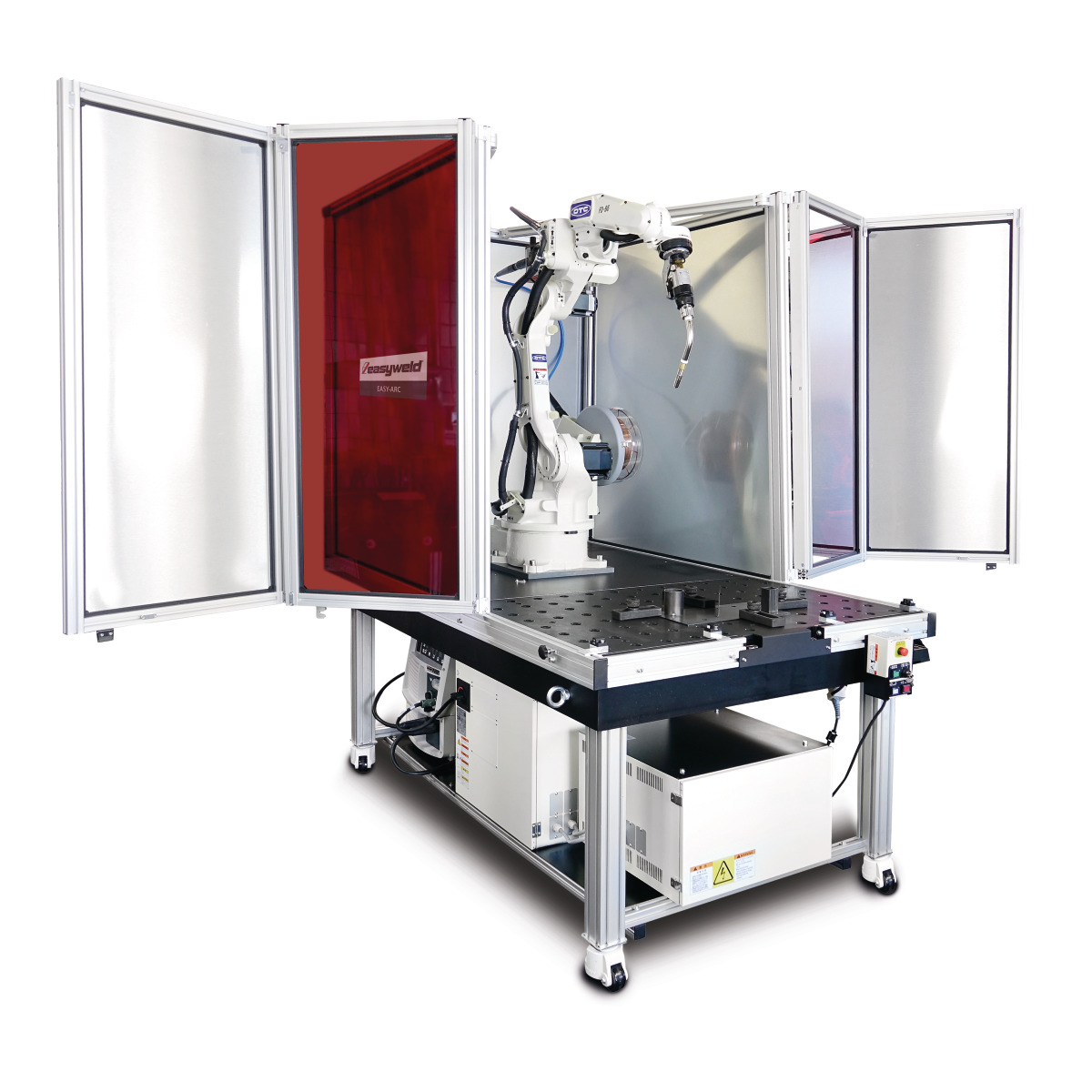 Robot de soldadura MIG/MAG  01.04 FD-B6 Welbee P500L, refrig. a água, opção 03