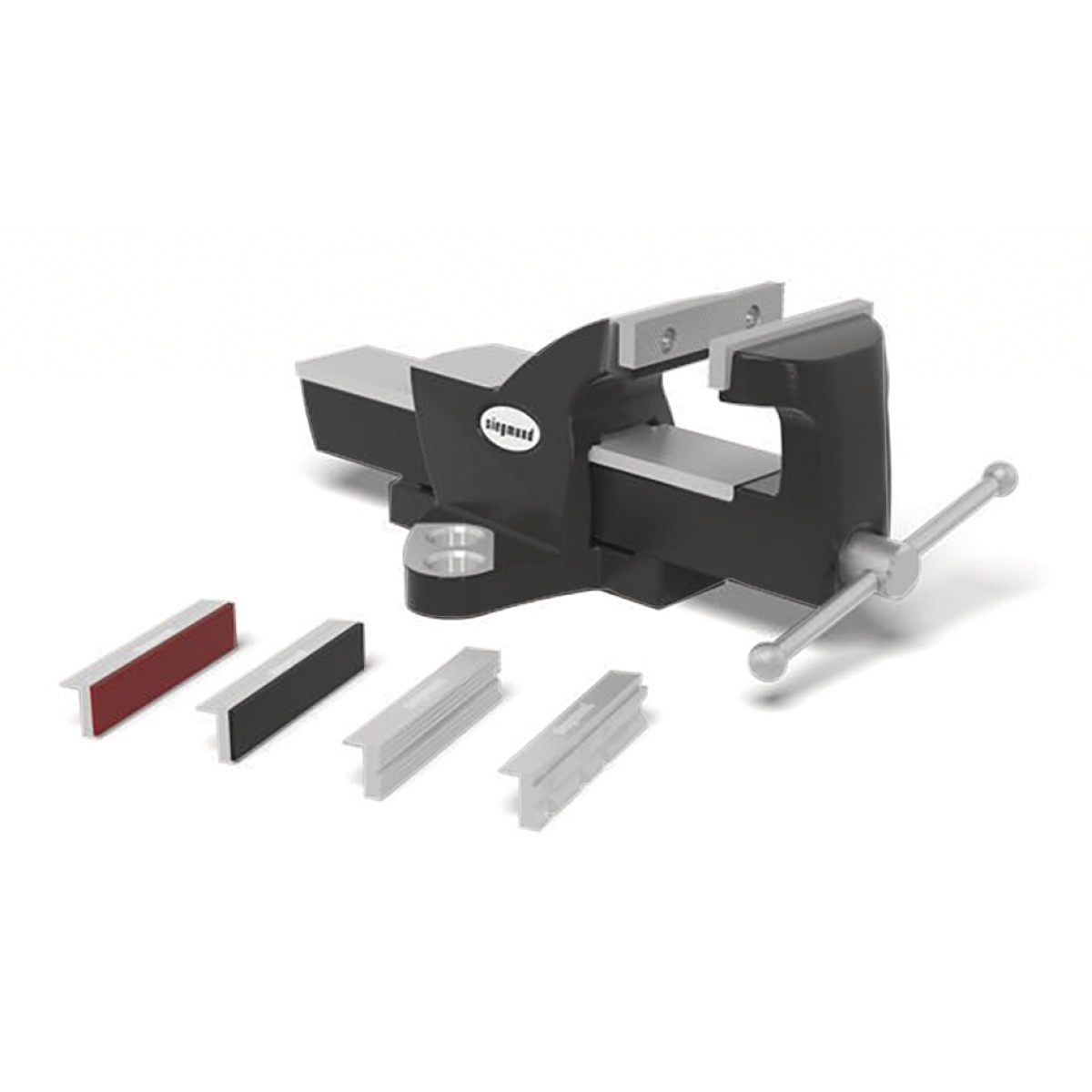 Torno  125 incl. material de fixação para o sistema 28 incl. conjunto de maxilas