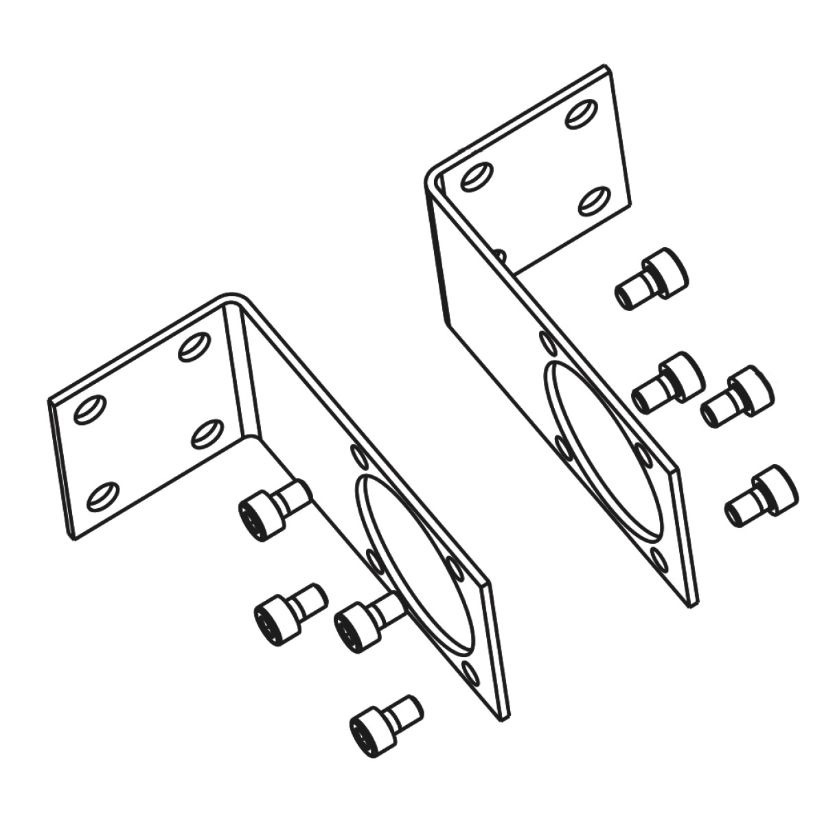 Suporte de parede  para S075, M010