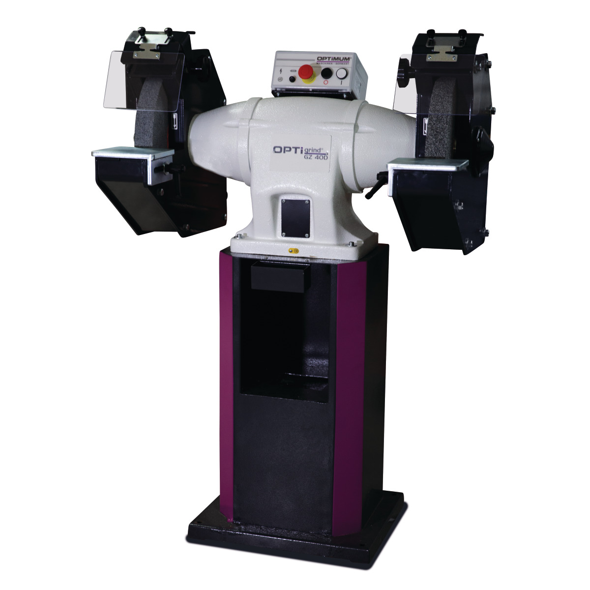 With optional grinding wheels and GU4H base