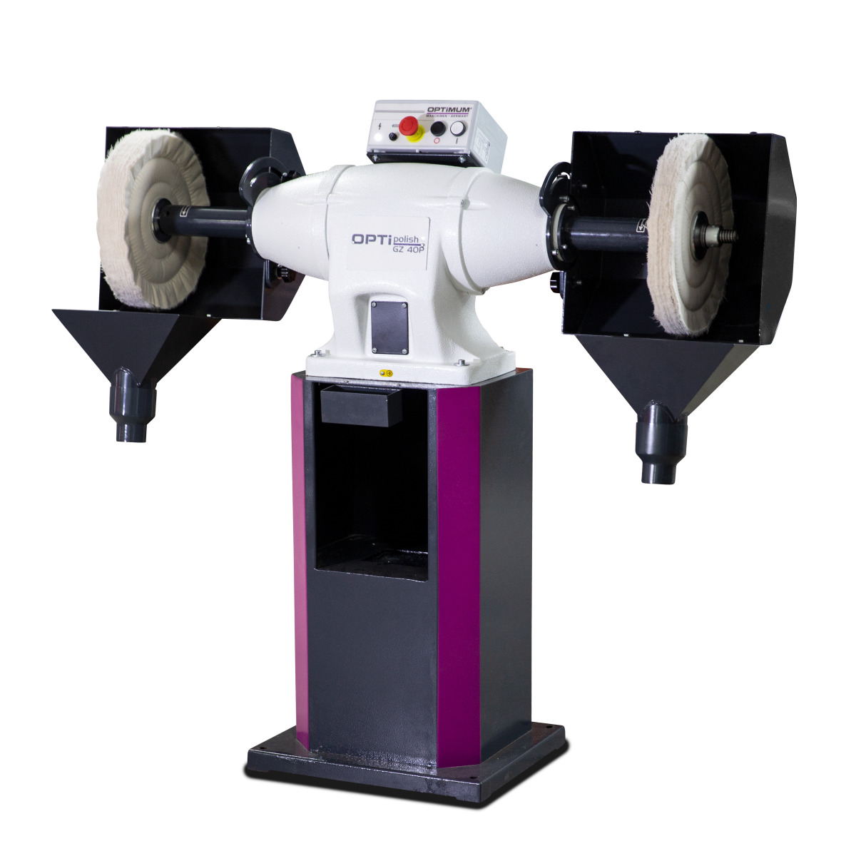 Fig.: with optional grinding wheel, brush and GU4-H substructure