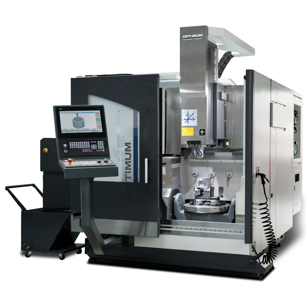 Fresadora CNC OPTImill FU 5/3+2