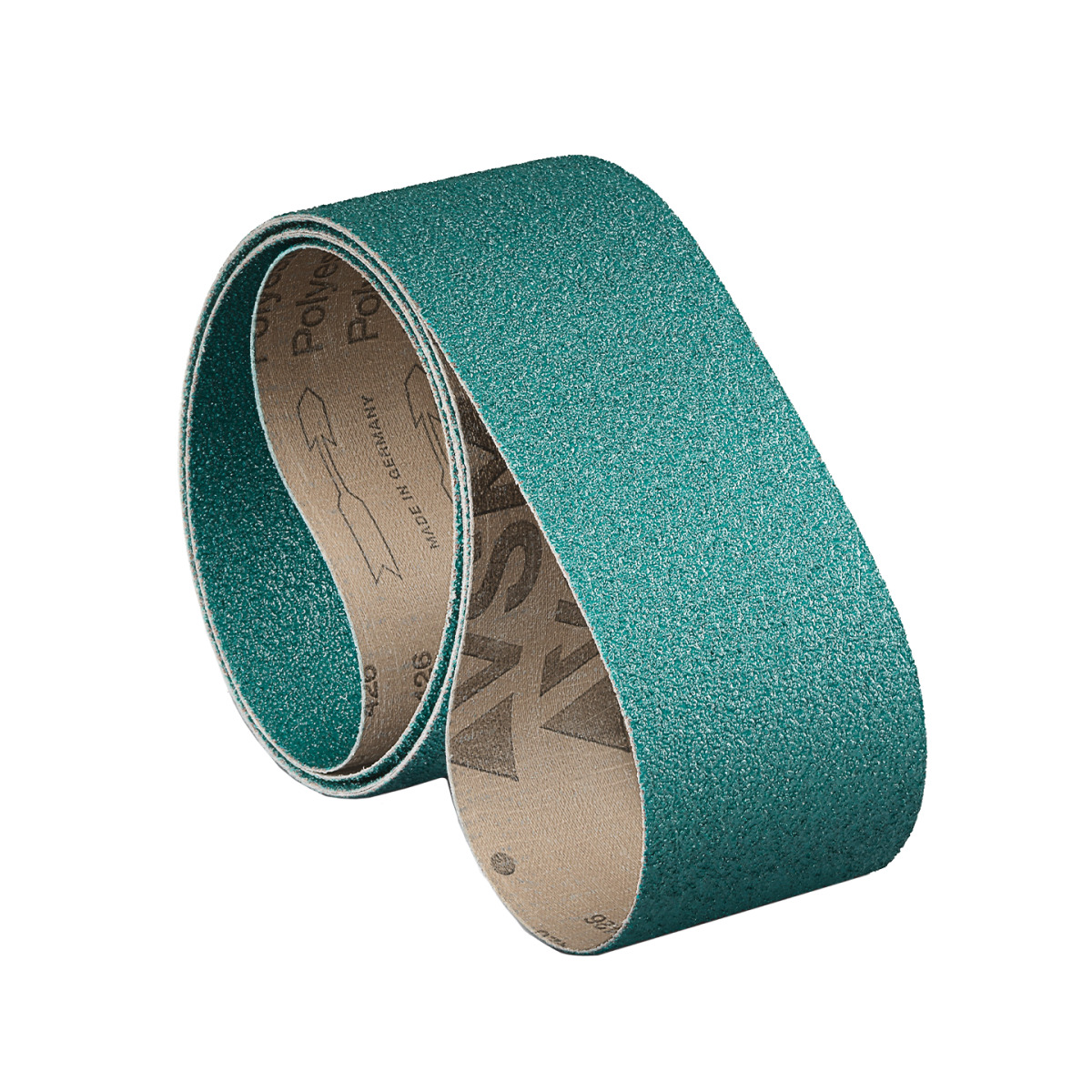 Bandas abrasivas con soporte de tela para acero inoxidable, acero no aleado 1524 ..