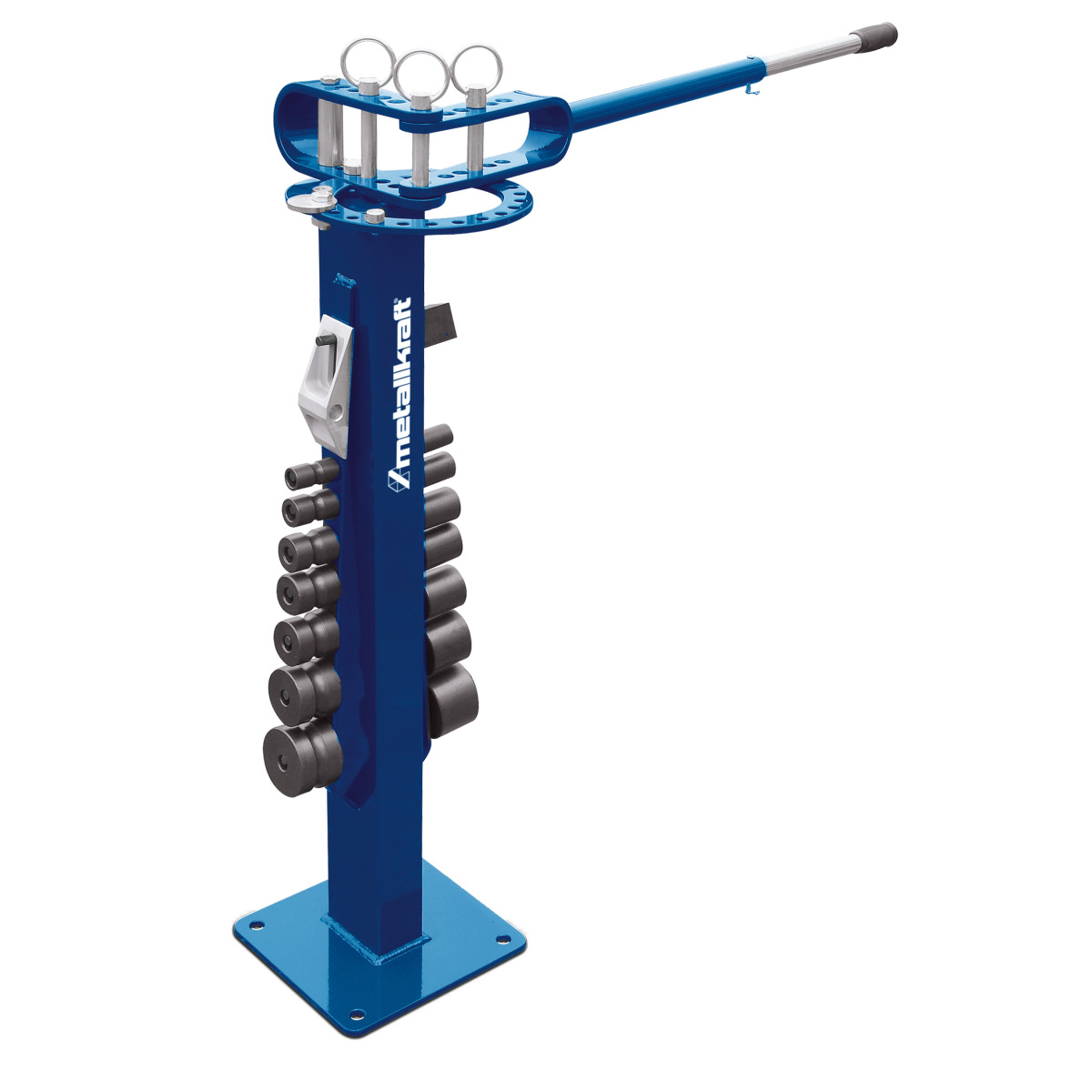 Picture shows universal bending machine UB 10 with standard delivery