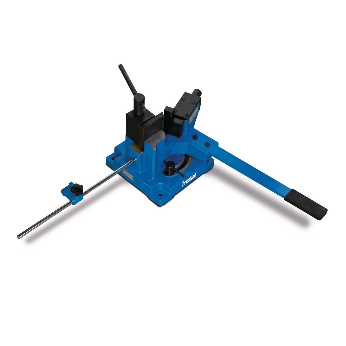 Illustration shows angle bender WB 100 with scope of delivery