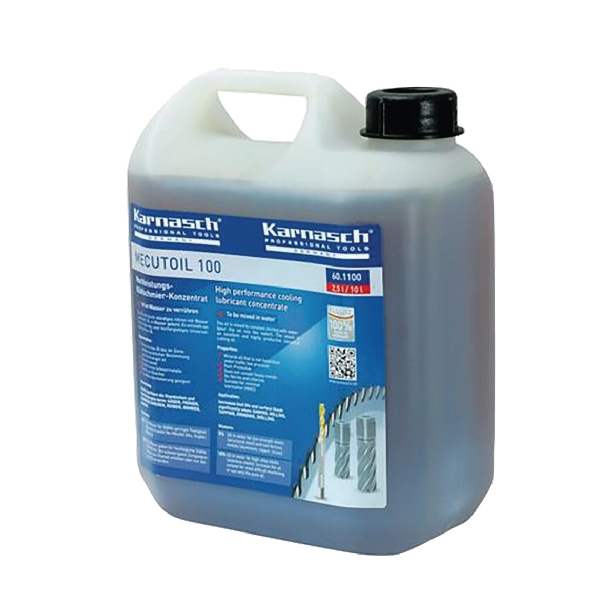 Óleo de corte de alto desempenho  MECUTOIL 100 / 2.5 kg