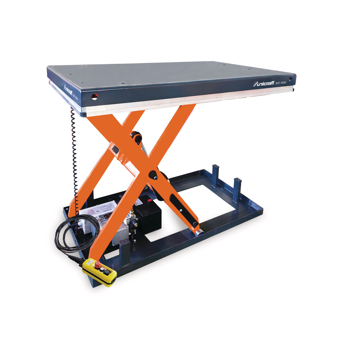 Mesa elevatória com mecanismo de tesoura  SHT 1000