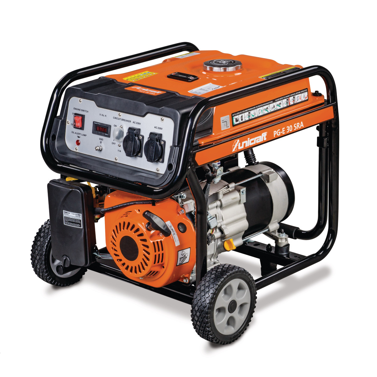 Gerador síncrono  Gasolina  PG-E 30 SRA