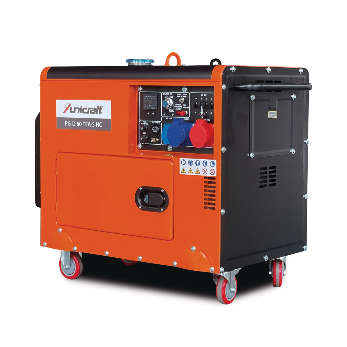 Gerador síncrono Gasóleo  PG-D 60 TEA-S HC