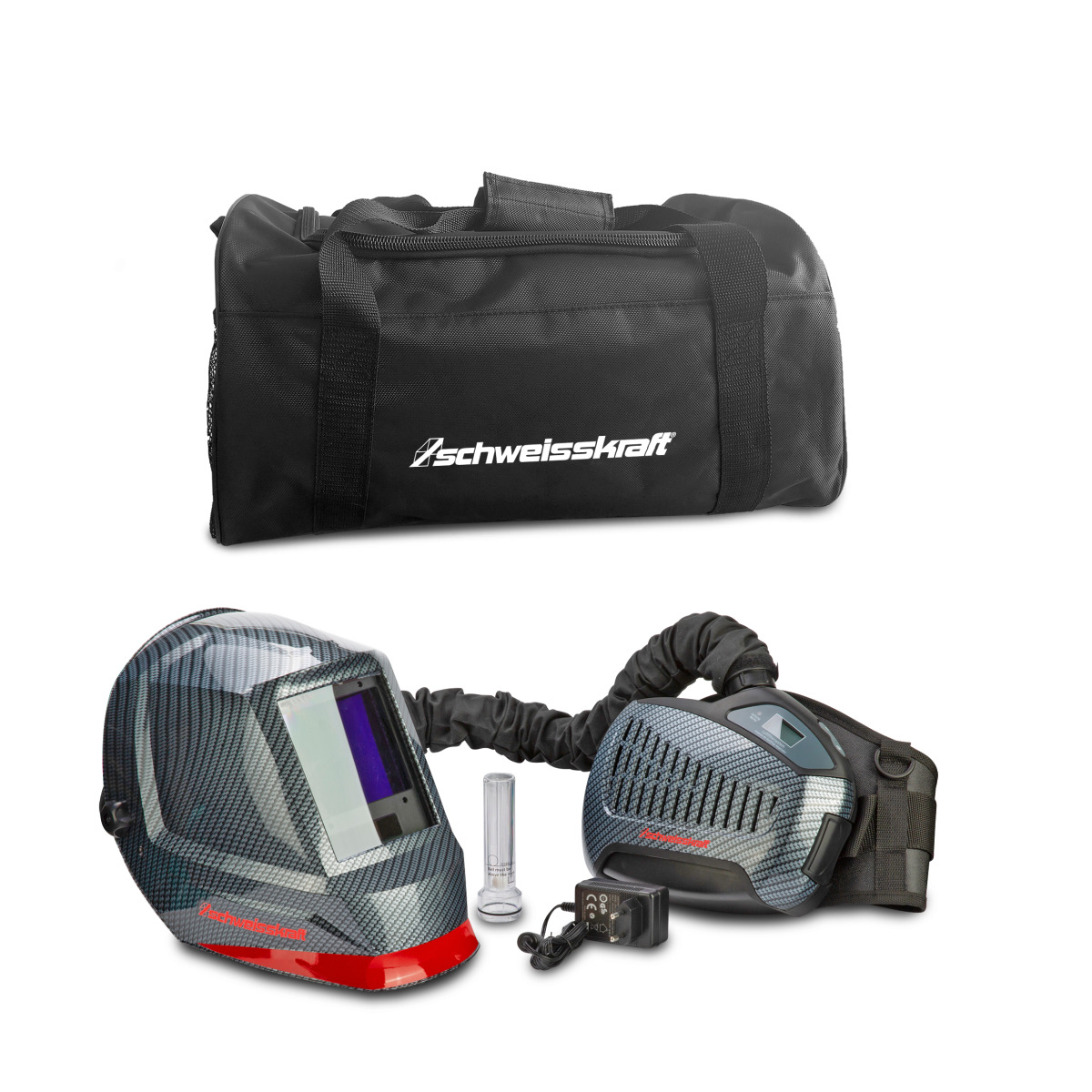 Automatik-Schweißschutzhelm VarioProtect XXL-W-2 TC rot Automatik-Schweißschutzhelm VarioProtect XXL-W-2 TC rot